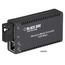 LGC126A-R4: Monomode, 1 RJ-45 10/100/1000 Mbps, (1) 1000Base SSF SM SC (1550RX/1310TX), SC, 10 km, AC/USB/opt chassis